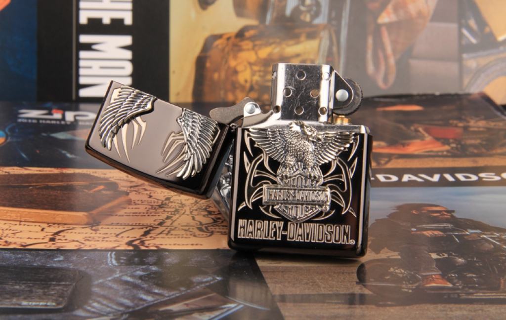 Zippo Chính Hãng Huy Hiệu Harley Davidson