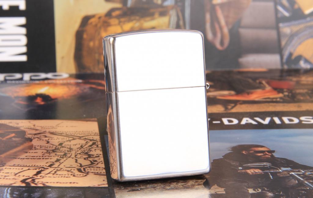 Zippo Chính Hãng Bạc Huy Hiệu Harley Davidson 1903