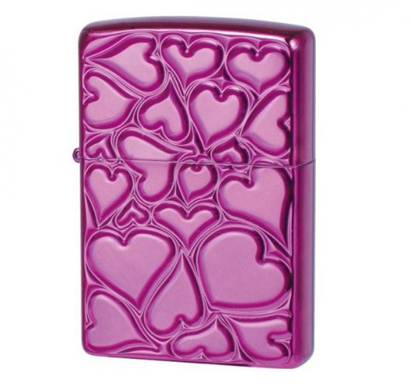 Bật lửa Zippo phiên bản Fill Love Màu Hồng