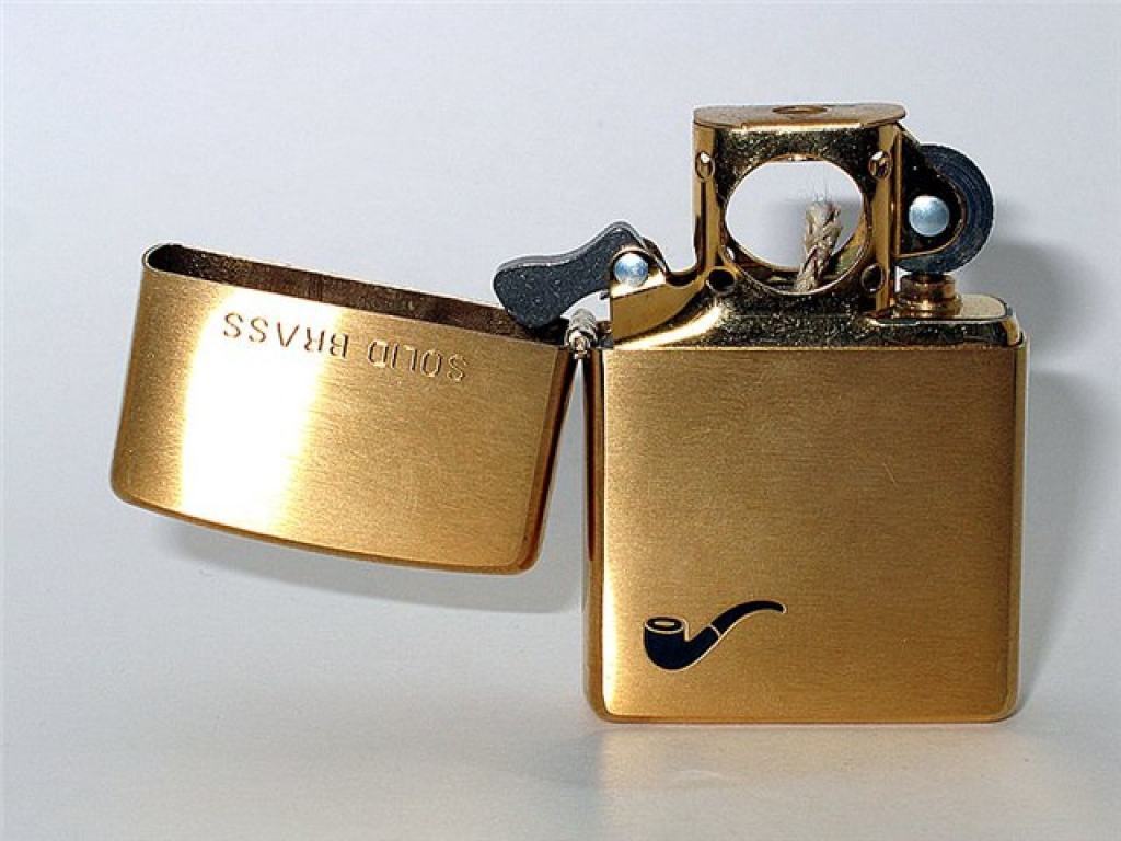 Zippo Chính Hãng Hút Tẩu Đồng Soild Brass