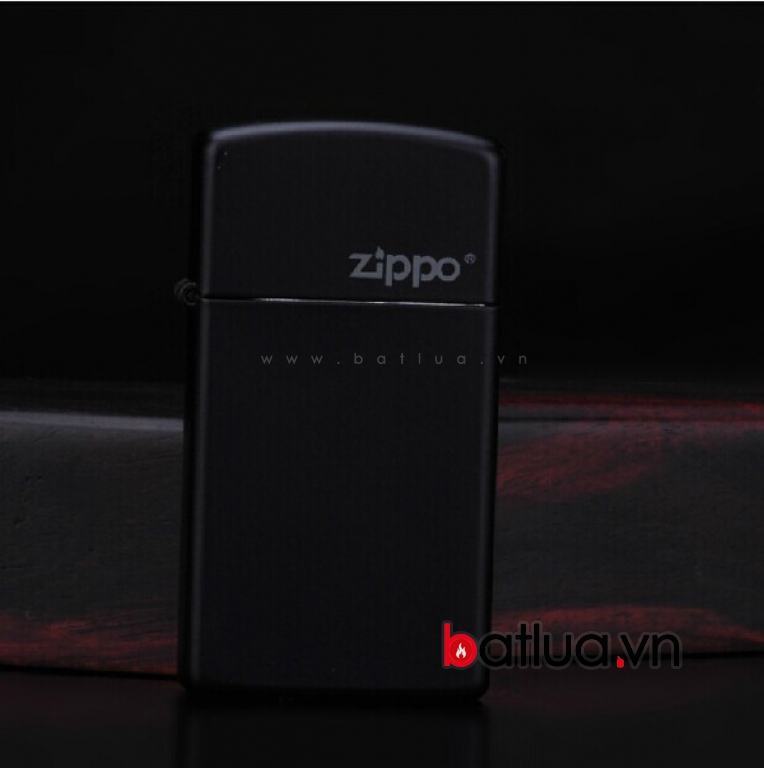 Bật lửa Zippo phiên bản đen hẹp
