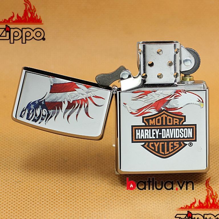 Bât lửa zippo chính hãng motor harley davidson