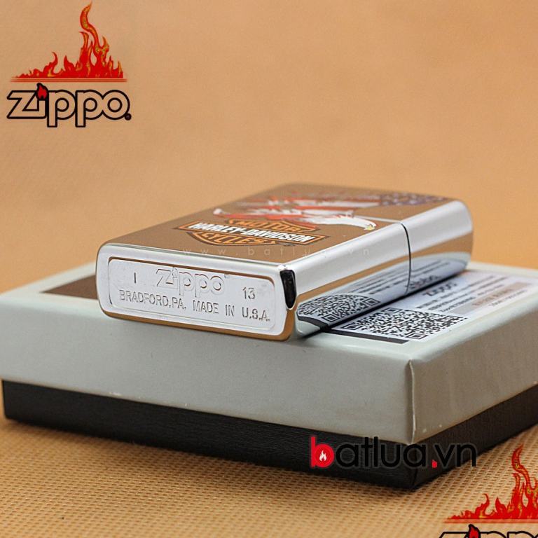 Bât lửa zippo chính hãng motor harley davidson