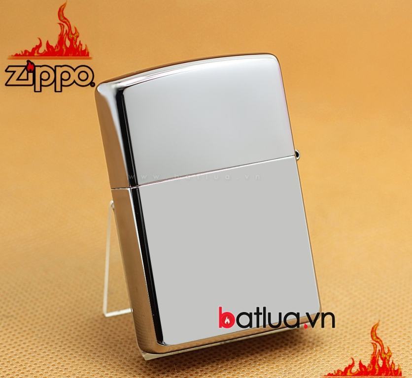 Zippo Chính Hãng Bạc Hình Đầu Lâu Harley Davidson