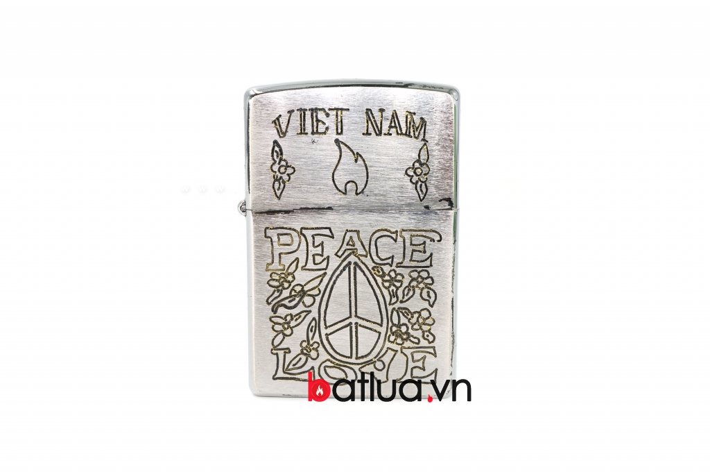 Bật lửa zippo chiến tranh việt nam sản xuất 2017 (PEACE)