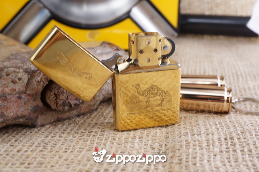 Zippo camel gói thuốc vàng
