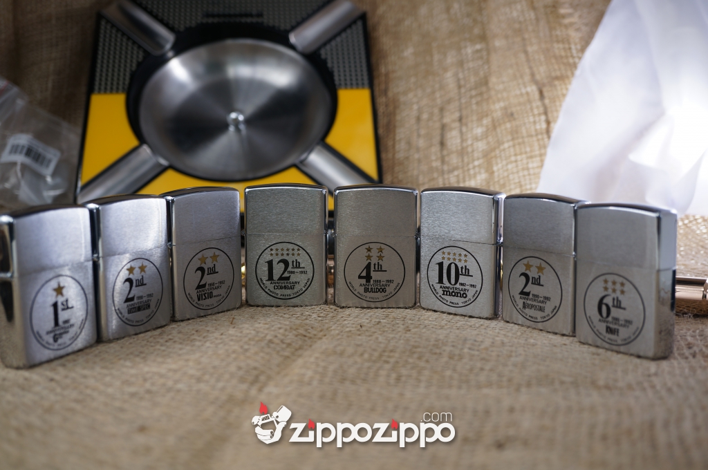 Zippo chữ xéo zippo VII