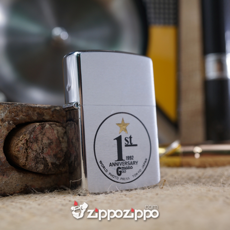 Zippo chữ xéo zippo VII