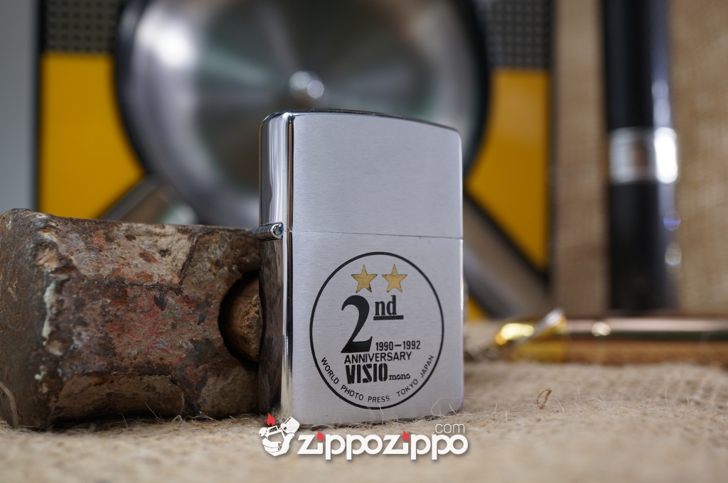 Zippo chữ xéo zippo VII