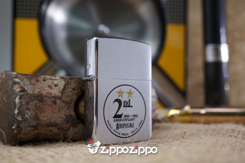 Zippo chữ xéo zippo VII