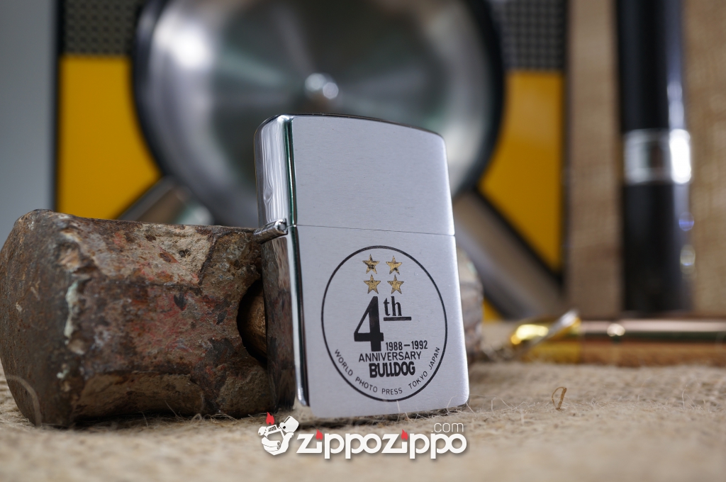 Zippo chữ xéo zippo VII