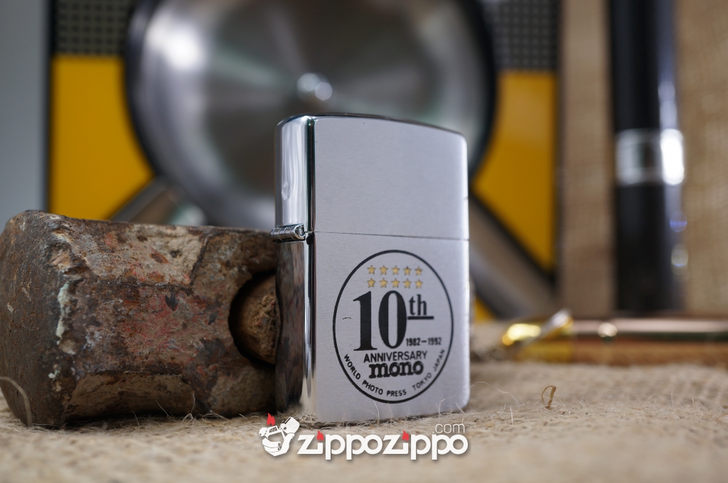 Zippo chữ xéo zippo VII