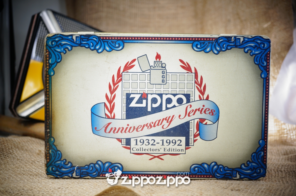 Bật lửa zippo cổ kỉ nệm Zippo 1932-1992 sản xuất năm 1993