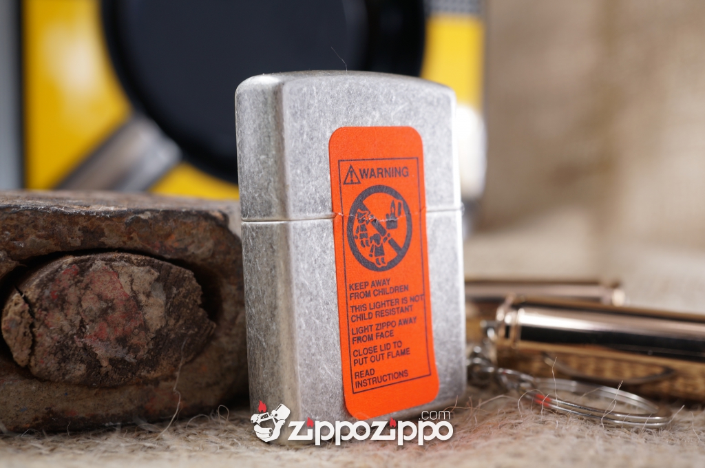 Zippo cổ Camel nổi Bạc cổ 1998