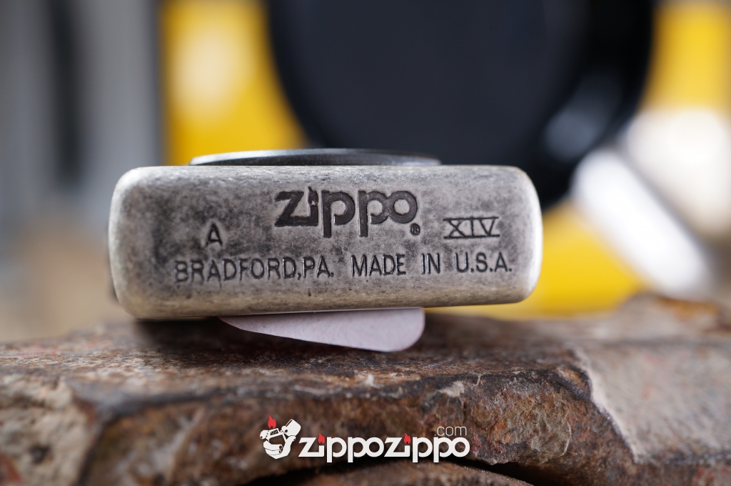 Zippo cổ Camel nổi Bạc cổ 1998