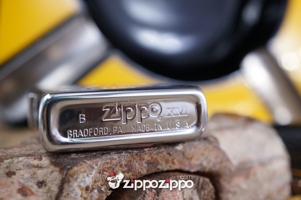 Zippo Cổ Quaker ông già sản xuất năm 1998