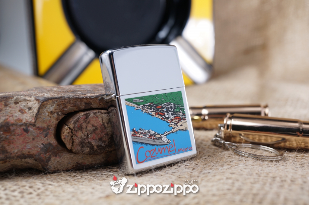 bật lửa zippo cổ cozumel mexico