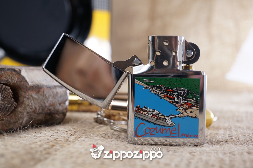 bật lửa zippo cổ cozumel mexico