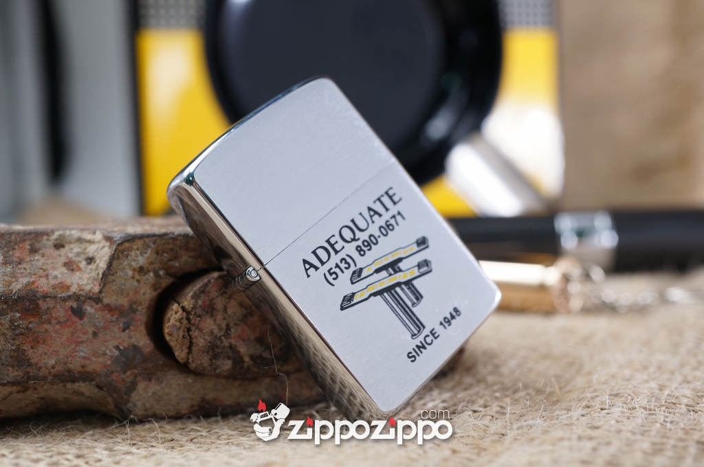 bật lửa zippo cổ adequate sản xuất năm 1988