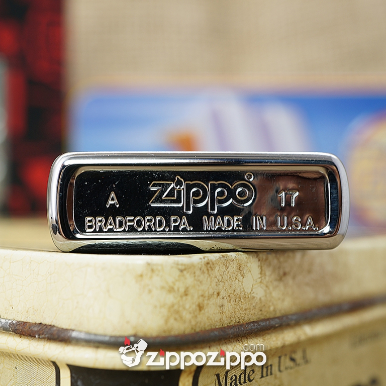 Bật lửa zippo chiến tranh việt nam sản xuất 2017 ( VIETNAM-CHU LAI 68-69 )