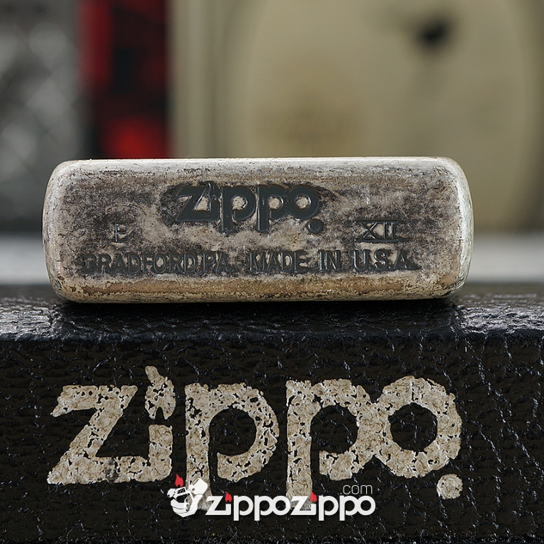 Zippo Cổ Lighter Fluid Sản Xuất Năm 1966