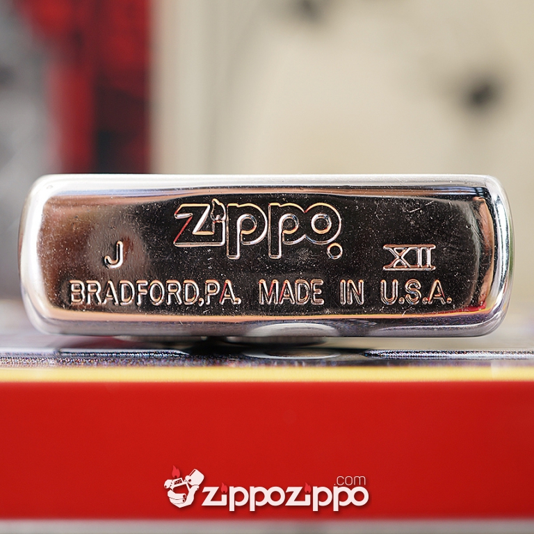 Zippo Cổ Limited Edition Màu Bạc Sản Xuất Năm 1996