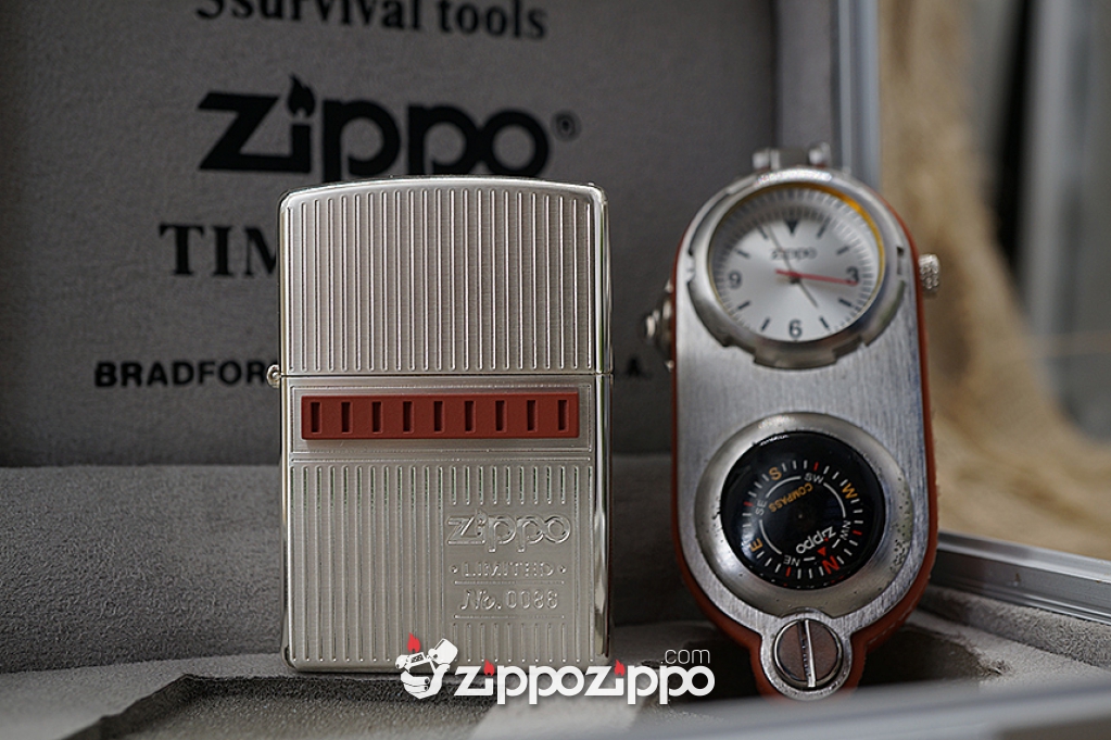 Set Zippo Time Flash -2002