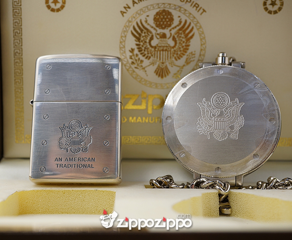 Set Zippo An American Traditional - 2003