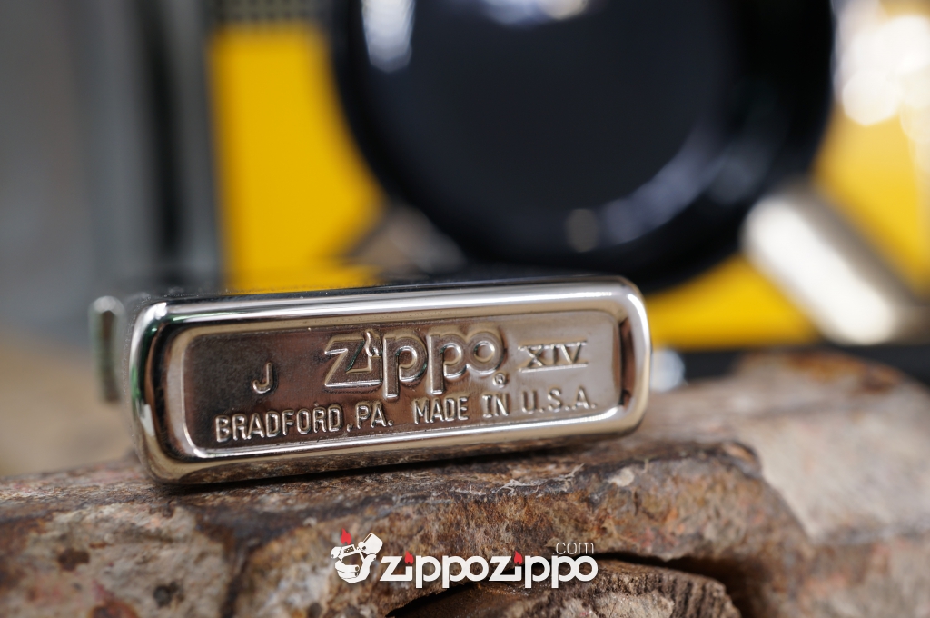 Zippo Cổ Màu đồng Trơn Bóng Sản Xuất Năm 1998