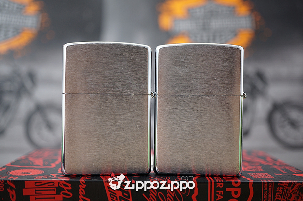 Bật lửa zippo cổ logo súng cổ