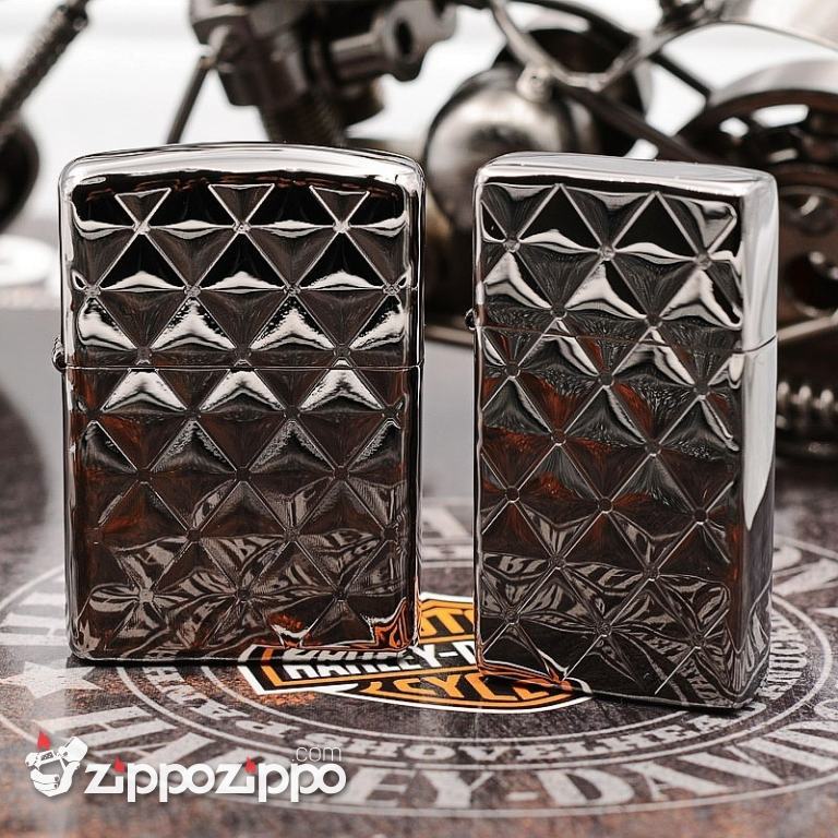 Bật Lửa Zippo Phiên Bản Hàn Quốc Trạm Khắc Kiểu Dáng