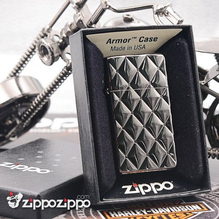 Bật Lửa Zippo Phiên Bản Hàn Quốc Trạm Khắc Kiểu Dáng Slim