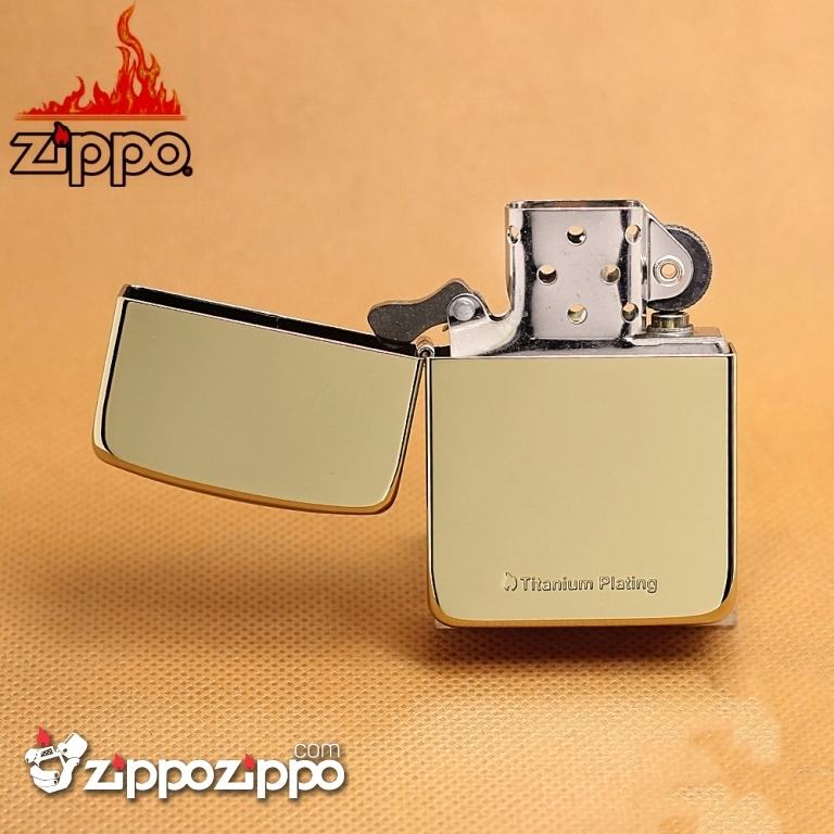 Zippo Đồng Tái bản 1941 titannium plating