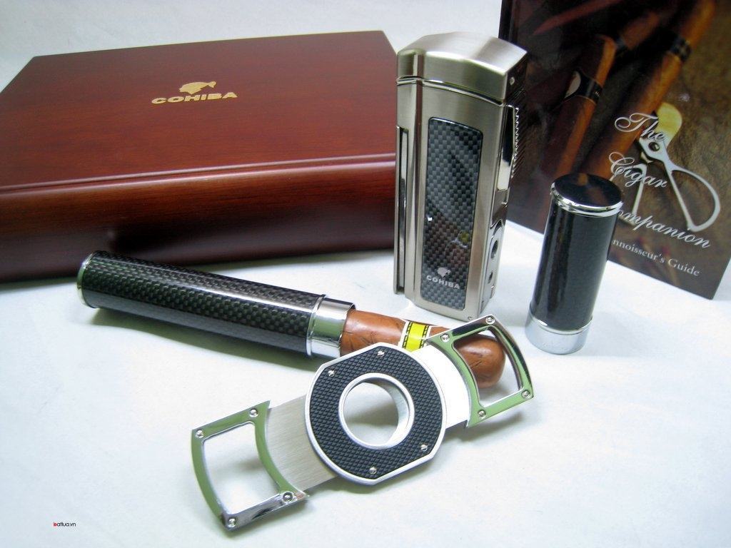 Set quà tặng phụ kiện cigar (xì gà ) cohiba