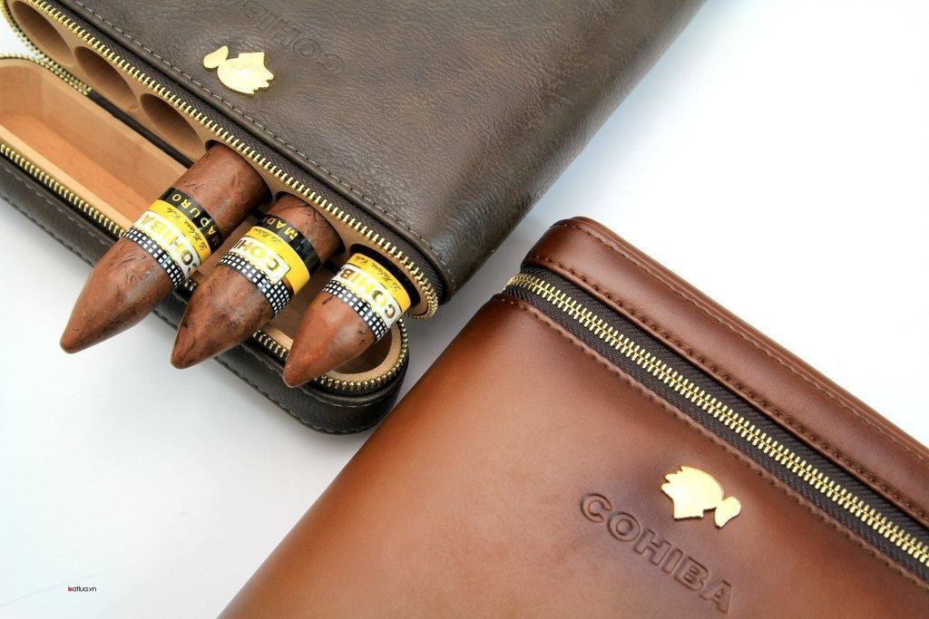 Hộp đựng giữ ẩm Cigar ( xi gà ) Cohiba 6 điếu