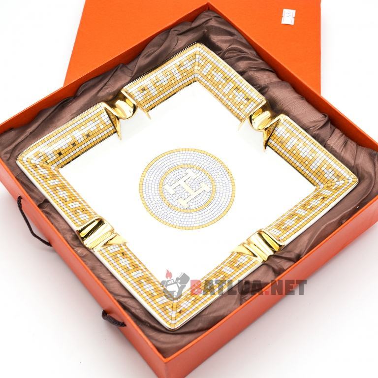 Gạt tàn xì gà (cigar) sứ 4 điếu cao cấp