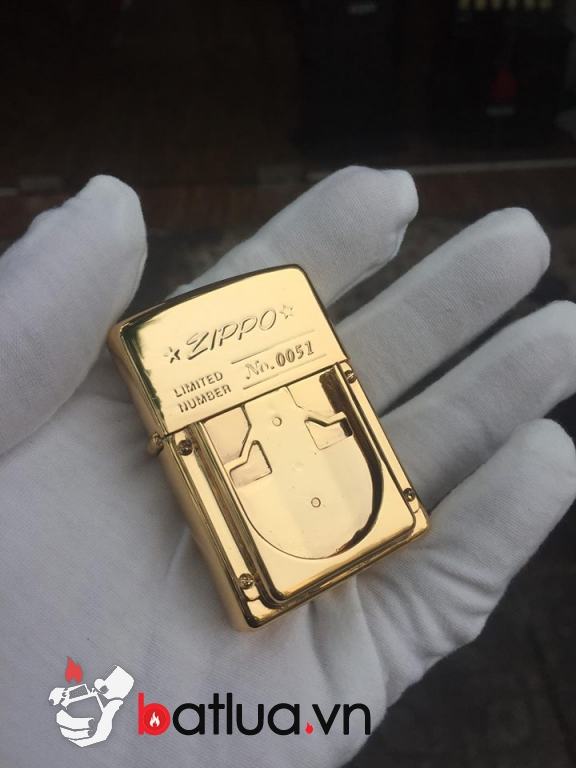 dịch vụ mạ vàng zippo 18k