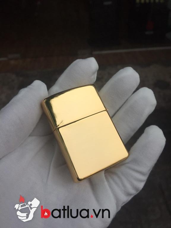 dịch vụ mạ vàng zippo 18k