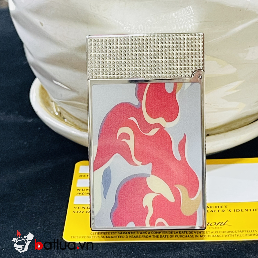 ật lửa S.T. Dupont Ligne 2 Hỏa Diệm Lưu Quang – Song Hỏa Vận Khí | Tuyệt tác men nghệ thuật Pháp