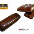 Bao da đựng Cigar Cohiba chính hãng loại 2 điếu kèm đồ cắt