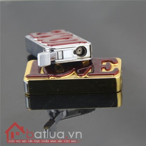 Bật lửa chữ love Fq-609 ( lừa khò )