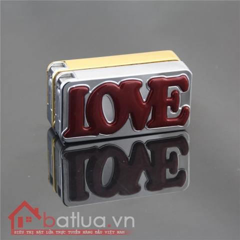 Bật lửa chữ love Fq-609 ( lừa khò )