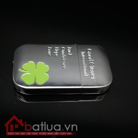 Bật lửa cỏ 4 lá may mắn Good Leaves Version 2