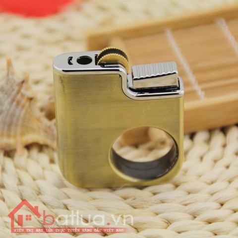 Bật lửa đánh đá phong cách lạ lỗ tròn ở giữa