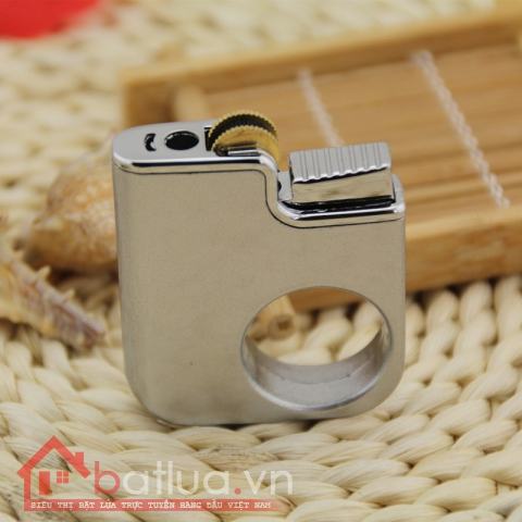 Bật lửa đánh đá phong cách lạ lỗ tròn ở giữa