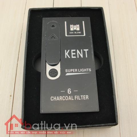 Bật lửa điện mã 201 hình bao thuốc lá nhãn hiệu Kent  MS66 093