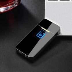 Bật lửa điện sạc USB cảm ứng 2019 màu đen - Mã SP: BLD0028D