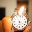 Bật lửa đồng hồ đeo tay bằng da MS88 052