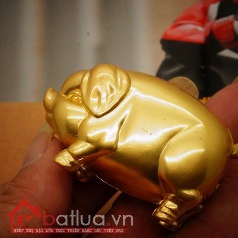 Bật lửa hình chú heo vàng may mắn MS88 006
