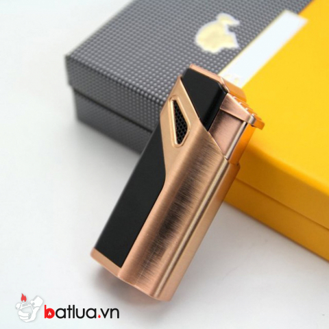 Bật Lửa Khò Xì Gà 3 Tia Kèm Đục Cohiba COB981 Chính Hãng